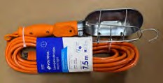 EXTENSION ELECTRICA 7.5MTS 110V. 75 WATT. LAT-8M 47259 VOLTECK
