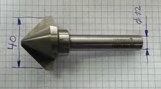 AVELLANADOR 40MM X 90° M35 VASTAGO 12MM. SUPO