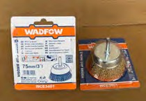 CEPILLO DE COPA DE ALAMBRE DE 75MM / 3" EJE DE 6MM 2005-WADFOW