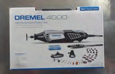 DREMEL 4000 PARA EJE DE 1/8" 36 PZAS + 3 ADIT 120V. 1.6A. 60HZ 5000-35000/MIN 4000-3/36