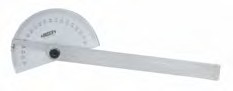 GONIOMETRO TRANSPORTADOR 4780-85A MED. 85 X 150MM. RANGO 0 A 180 GRADOS CON TORNILLO DE FIJACION INSIZE
