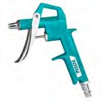 PISTOLA DE AIRE 16MM PARA COMPRESOR/ CAUDAD DE 100- 200 L/MIN / PRESION 2-6.3 BAR / CONECTOR DE 1/4 TOTAL TAT3031.1