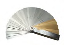 GALGAS DE ESPESORES 78-214 PULG. Y MM. 36 HOJAS 0.002 - 0.035 STANLEY