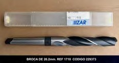 IZ22973 BROCA HSS 1710-1.1/32 (26.2 MM.) MANGO CONICO IZAR