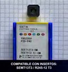 INSERTO SEET12T3-DM YBG205H ZCC-CT