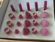 JGO. DE PIEDRAS P. MOTOTOOL VASTAGO 1/4 CENTURY 40PCS