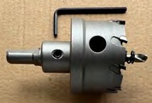 SIERRA COPA DIAM. 1" PROFUNDIDAD DE CORTE 1.1/8 PUNTA CARBURO