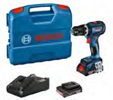 TALADRO PERCUTOR/ATORN INALAMBRICO 1/2" GSB 18V-90 C INCL 2 BAT DE 2 AMP MAS CARG BOSCH