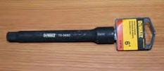 EXTENSION IMPACTO DE 1/2 X 6" DEWALT DEWALT DWMT753680SP 6HD15H1