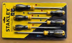 JUEGO 6 PIEZAS DESTOR CUSHION GRIP STMT66672-840 STANLEY