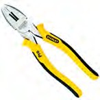 ALICATE PROFESIONAL ELECTRICISTA 8" CON MANGO AISLADO 84-056 4A20168 STANLEY