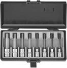 JGO DE DADOS ALLEN LARGOS FORCE 4092 DE 5-17MM MANDO 1/2 DE 8 PZS