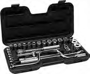 JGO. DADOS 86-504 MANDO 1/2 10 A 32MM 29 PCS 4D10229 STANLEY